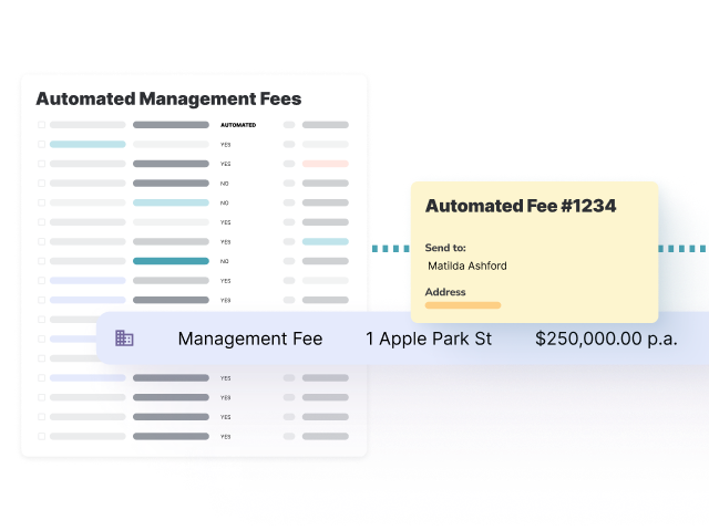 Automated Management Fees